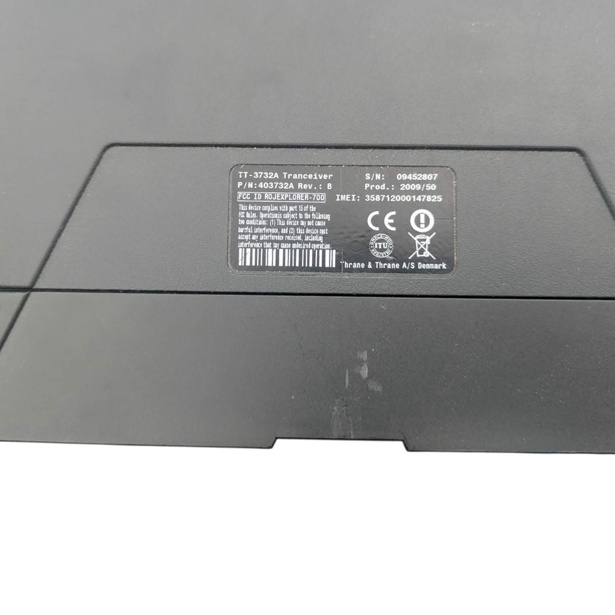 Thrane & Thrane EXPLORER 700 BGAN Satellite Terminal TT-3732A Transceiver & TT-3703A Antenna