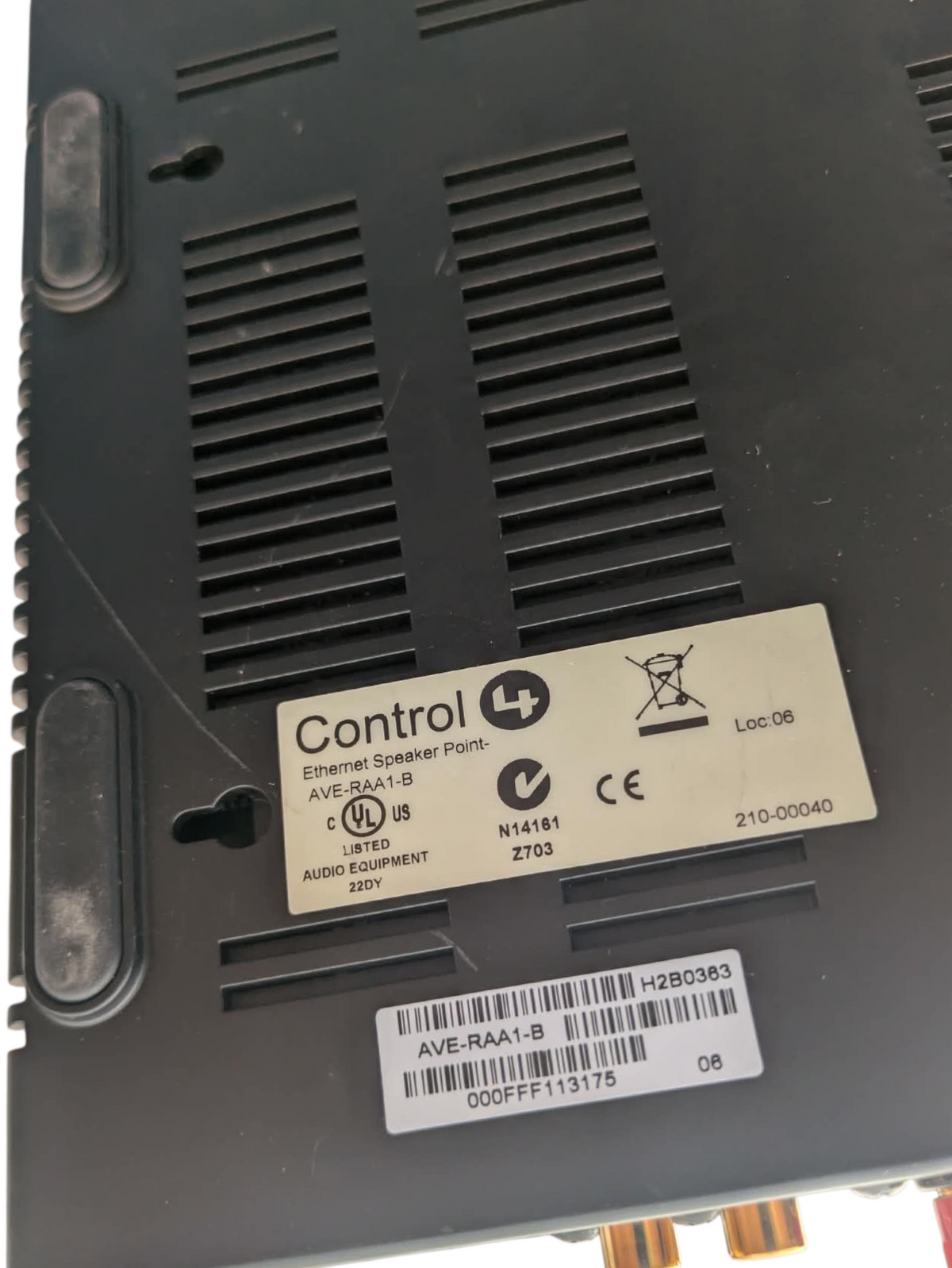 Control4 C4-EA3 Entertainment & Automation Controller with AVE-RAA1-B Ethernet Speaker Point